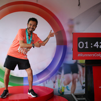 Colgate en la media maratón de Bogotá
