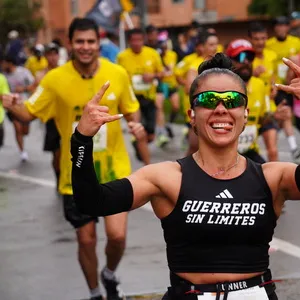 Participante motivada por el ambiente