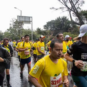 Recorrido 10 K media maratón de Bogotá 2024