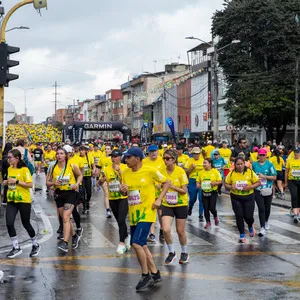 Postal de cómo se vieron las calles de Bogotá hoy