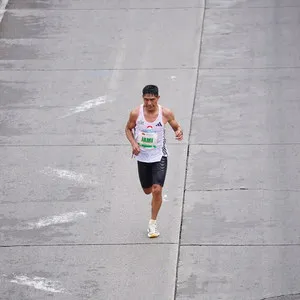 Jami corriendo en Bogotá