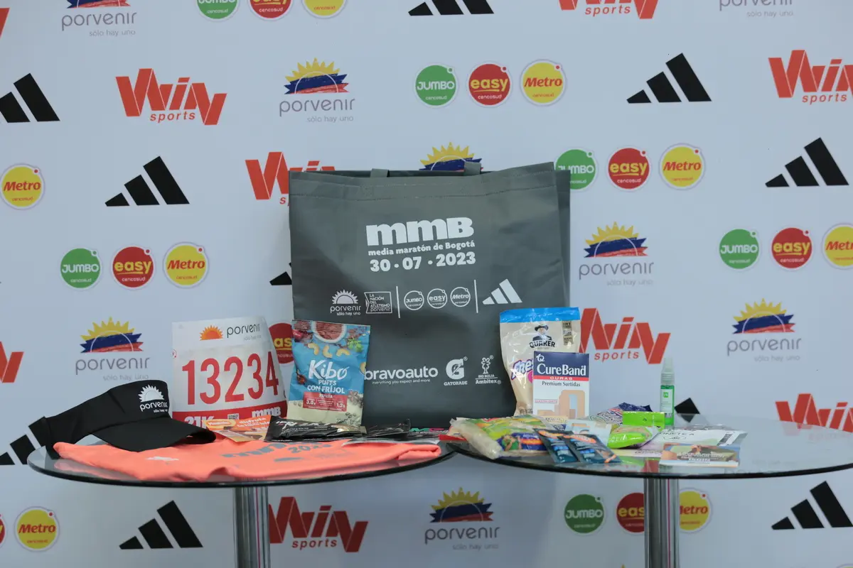 Kit media maratón de Bogotá 2023