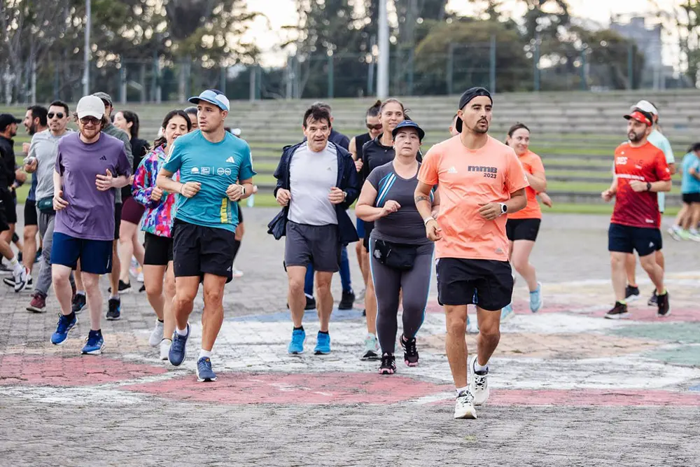 Entrenamiento en pavimento media maratón de Bogotá