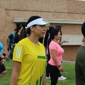 Sonrisas en entrenamiento