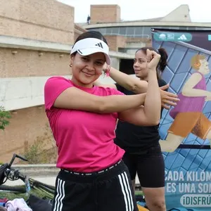 Sonrisas en entrenamiento