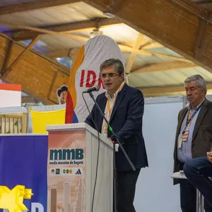 Andrés Vásquez de Porvenir en la feria