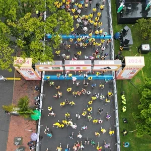 41.000 corazones saliendo a conquistar la carrera atlética