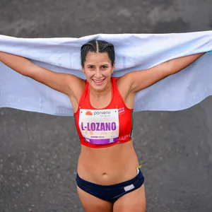 Leidy lozano cebrando tercer puesto