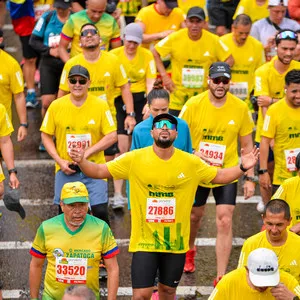 Atleta celebra cumpleaños de su padre corriendo