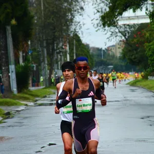 Atleta San Martin en recorrido mmB