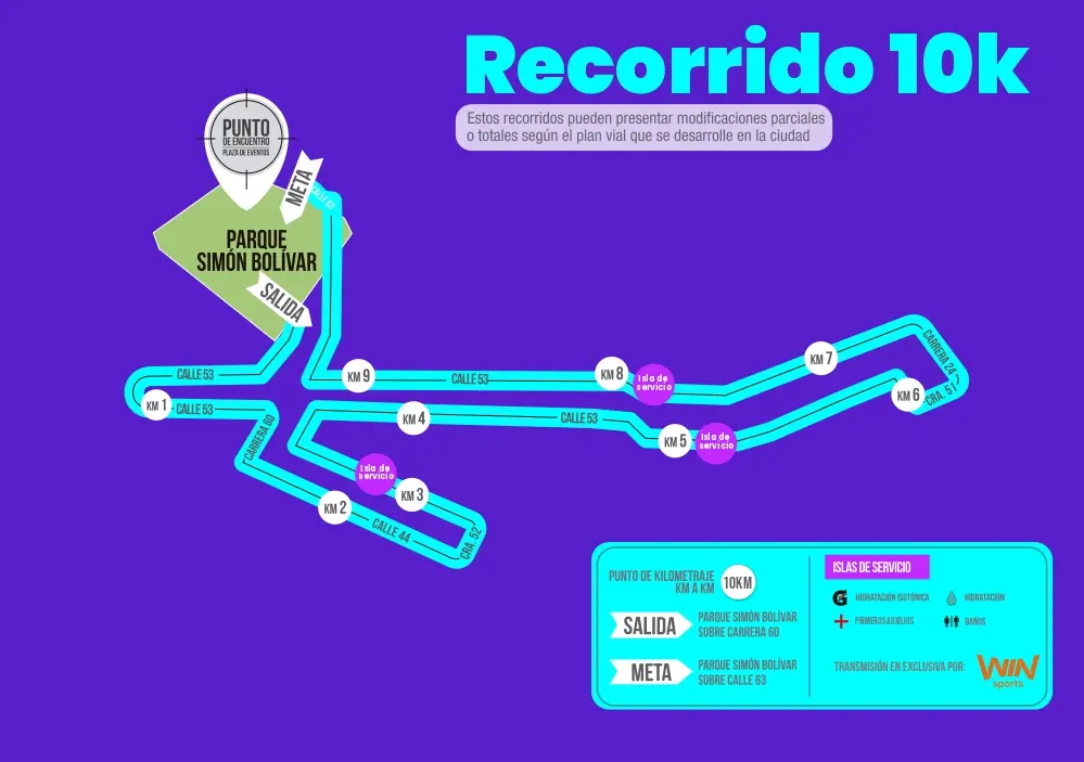 Recorrido mmB 21K